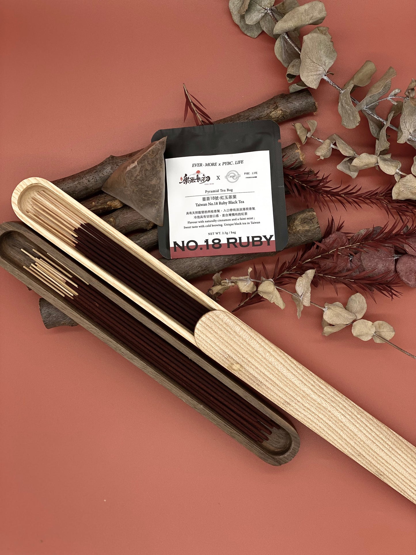 Tea Incense (Taiwan No.18 Ruby Black)