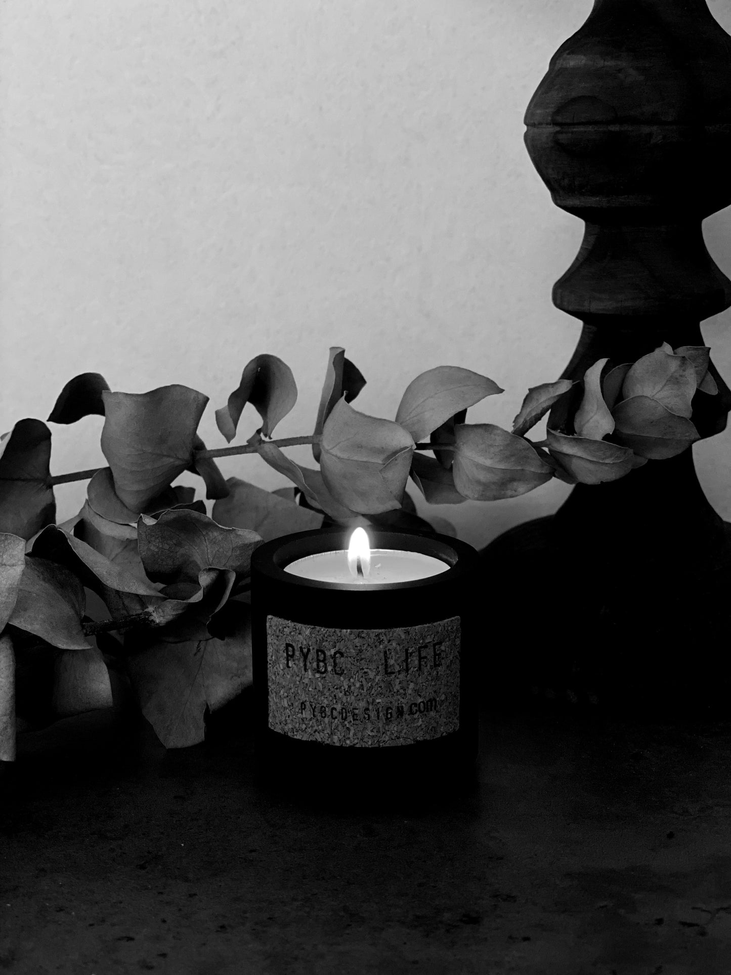 All Black Incense & Candles Holder