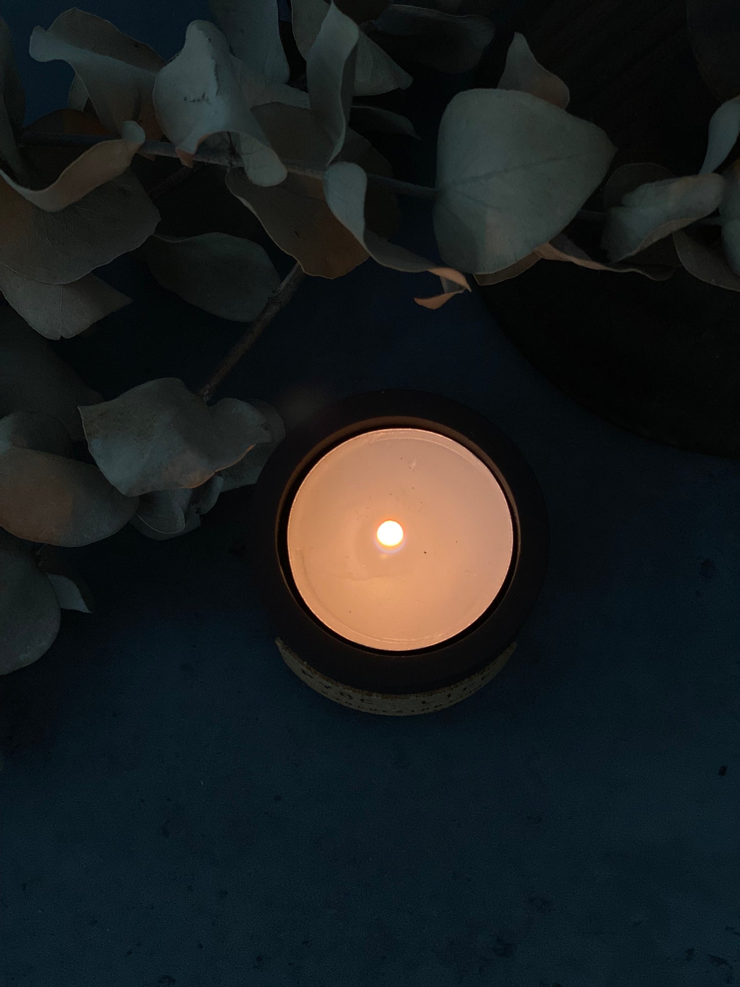 All Black Incense & Candle Holder