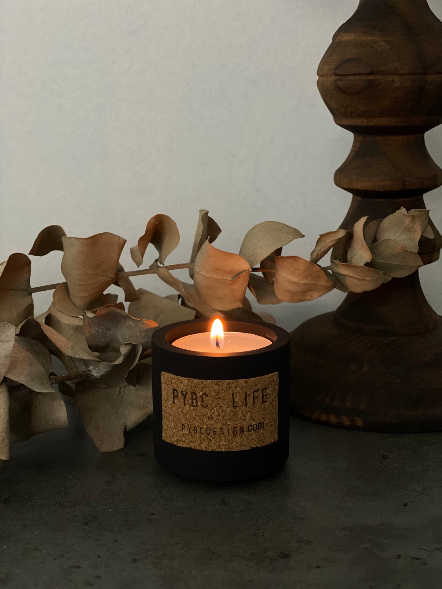 All Black Incense & Candles Holder