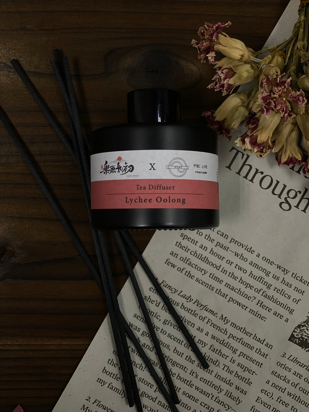 Lychee Reed Diffuser Tea Reed Diffuser (Lychee Oolong Tea) - PYBC.LIFE – PYBC DESIGN